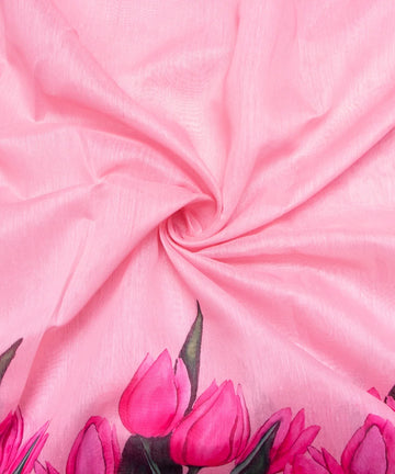 Printed Chanderi Fabric